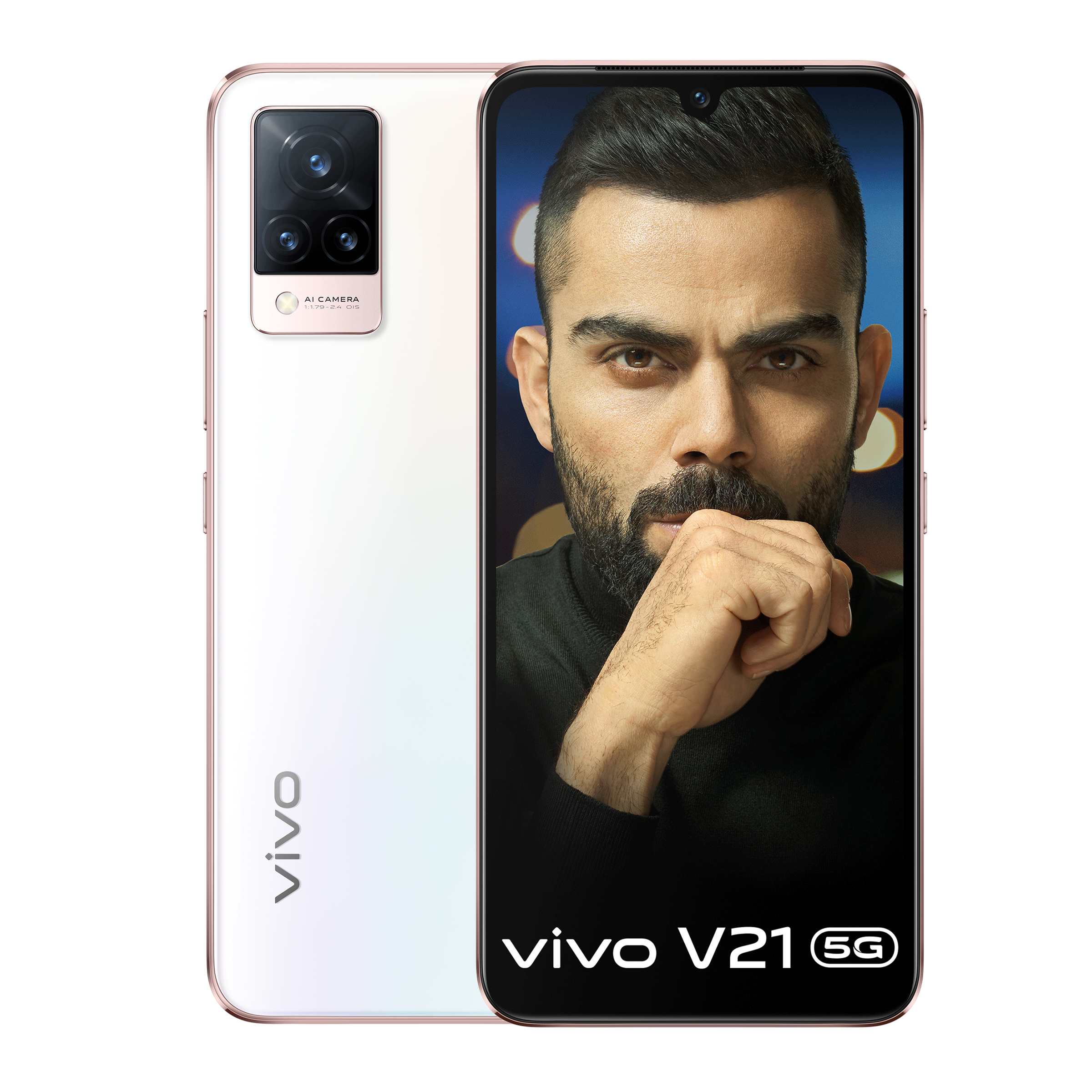 Buy vivo V21 5G (8GB RAM, 128GB, Arctic White) Online - Croma